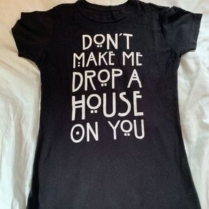 Black American Horror story T-shirt
